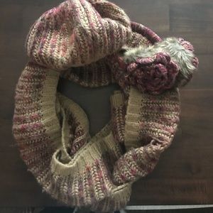 Hat Scarf Earmuff Set